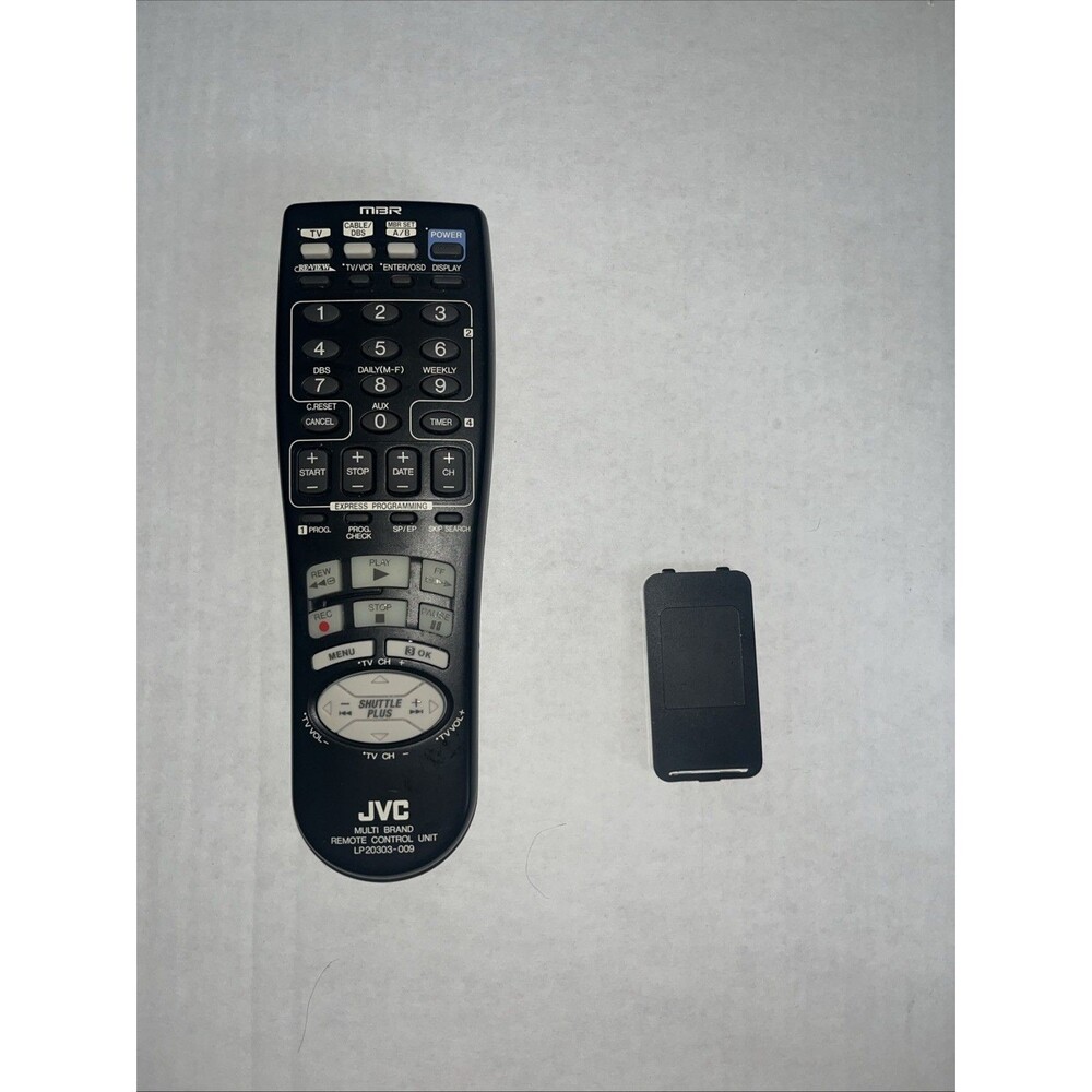 Genuine JVC TV VCR Remote Control LP20878-009 Tested And Works